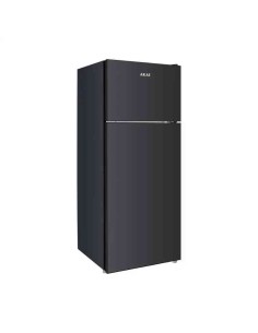 FRIGORIFERO DOPPIA PORTA GLASS242KBL 208LT NERO