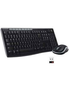 KIT MK270 TASTIERA + MOUSE WIRELESS NERA