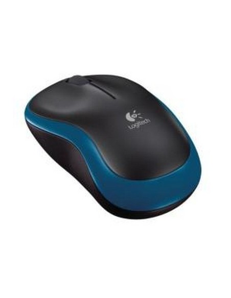 MOUSE M185 NERO/BLU WIRELESS