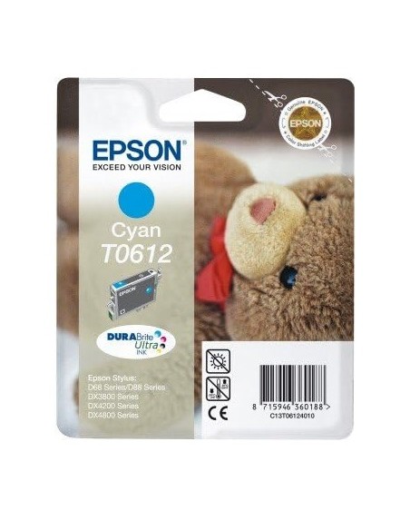 CARTUCCIA ORIGINALE N.T0612 (C13T06124010) CIANO