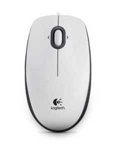 MOUSE OTTICO B100W BIANCO USB (910-003360)