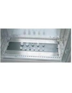 FLANGIA INGRESSO CAVI CON SPAZZOLE PER  ARMADIO 19"