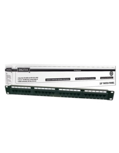 PANNELLO PATCH 24 PORTE RJ45 1U UTP (DN91524U)