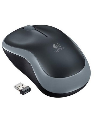 MOUSE M185 NERO/GRIGIO WIRELESS