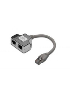 SDOPPIATORE SCHERMATO 5E 2 LINEE RJ45 (DN-93904)