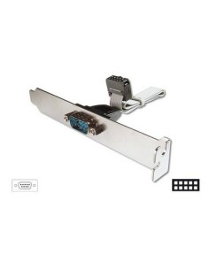 CAVO CON STAFFA METALLICA INT/EST SERIALE RS232 (AK575)