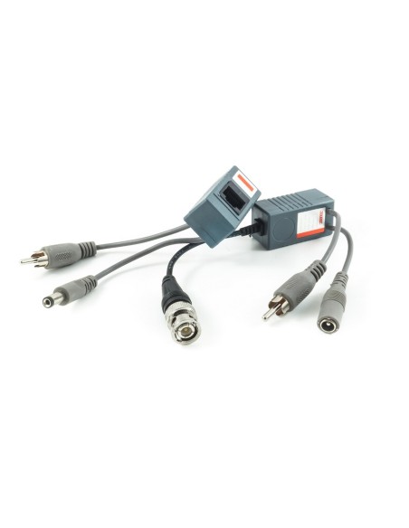 TRASMETTITORE VIDEO/AUDIO BALUN (COPPIA) ALIMENTATO AS-UTP121