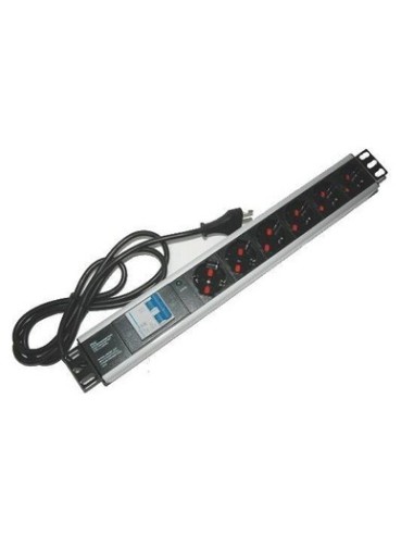 MULTIPRESA PER RACK 19" 6 PRESE (LP954)