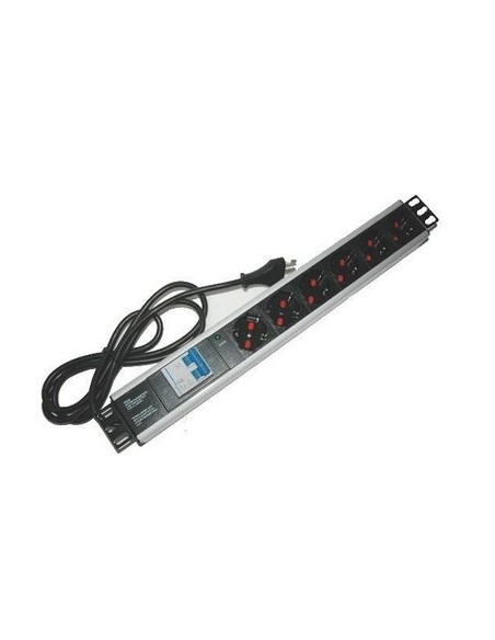 MULTIPRESA PER RACK 19" 6 PRESE (LP954)