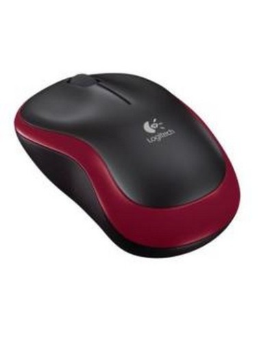 MOUSE M185 NERO/ROSSO WIRELESS