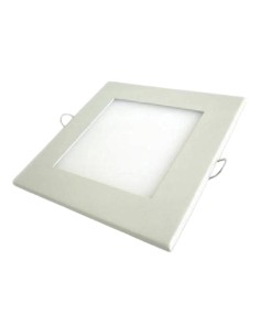 PANNELLO A LED 12W QUADRATO CORNICE BIANCA (AS-PANEL12W-Q)