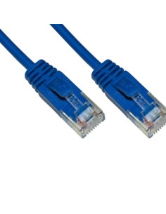 CAVO DI RETE DRITTO NON SCHERMATO T.5E 1 MT COLORE BLU