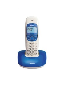 TELEFONO CORDLESS NICE BIANCO/BLU