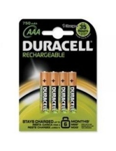 BATTERIE RICARICABILI MINISTILO AAA 750MAH CONF. 4PZ