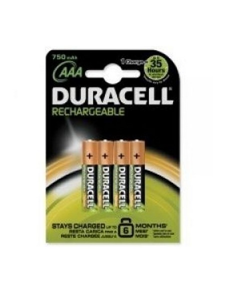 BATTERIE RICARICABILI MINISTILO AAA 750MAH CONF. 4PZ