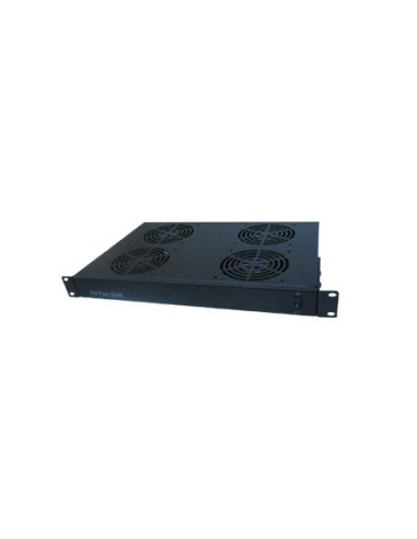 CASSETTO VENTILANTE 19" - 4 VENTOLE 1U NERO (VC900401U04V)