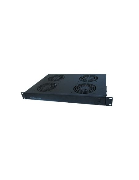 CASSETTO VENTILANTE 19" - 4 VENTOLE 1U NERO (VC900401U04V)