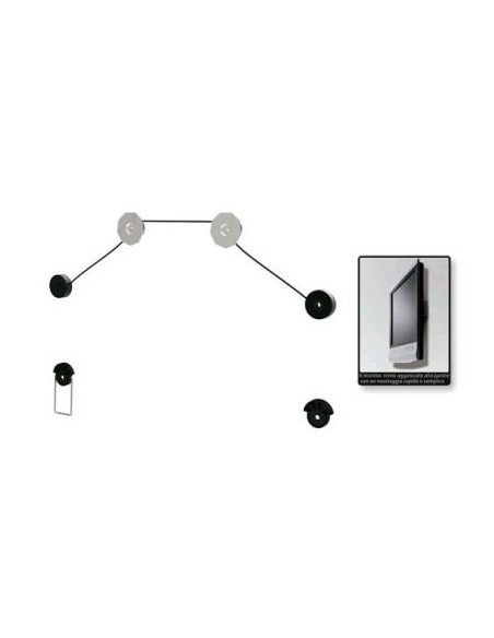 STAFFA SUPPORTO A PARETE FISSO DA 23" A 55" (WSD-908F)