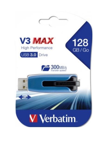 PEN DRIVE 128 GB V3 MAX STORE'N'GO USB3.0 (49808) BLU