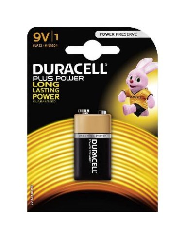 BATTERIA ALCALINE 9V (MN1604 PLUS) 1PZ