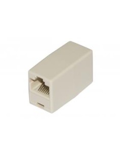 ACCOPPIATORE TEL. 2 CONN RJ45 - 8P8C F/F (08308) BIANCO