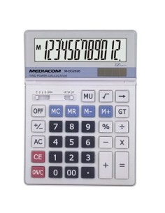 CALCOLATRICE 12 DIGITS DESKTOP DC2626