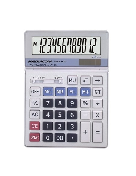 CALCOLATRICE 12 DIGITS DESKTOP DC2626