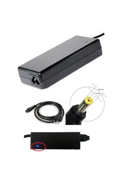 ALIMENTATORE PER NOTEBOOK ACER 19V 3.42A (7001)