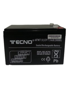 BATTERIA PER UPS AL PIOMBO 12V 7.5A