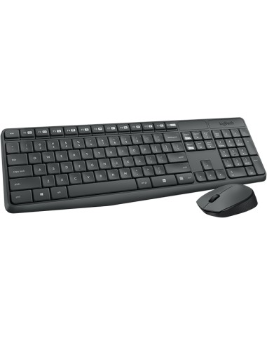 KIT MK235 TASTIERA + MOUSE WIRELESS NERA