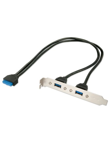 CAVO USB CON STAFFA METALLICA USB 3.O TIPO A 20 POLI ICD (33096)