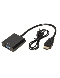 ADATTATORE HDMI A VGA E AUDIO (LKADAT10)