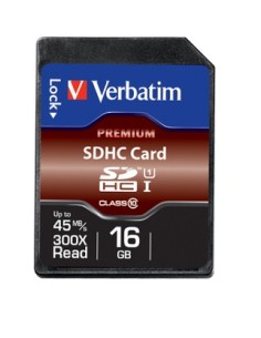 SECURE DIGITAL 16 GB (43962) CLASSE 10 (U1) 300X