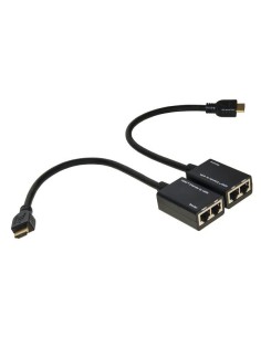 ESTENSORE HDMI - 2 CAVI ETHERNET CAT 6 - 30MT (LKEXT15)