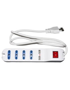 MULTIPRESA 4 POSTI + USB (LKMP04USB)