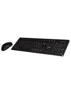 KIT TASTIERA + MOUSE WIRELESS NERA (LKTAST03)