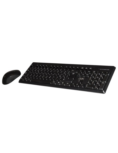 KIT TASTIERA + MOUSE WIRELESS NERA (LKTAST03)