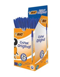 PENNA A SFERA CRISTAL BLU (50 PEZZI)