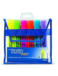 EVIDENZIATORE MULTICOLORE (6 PEZZI) (CAN-EVITRA-MULT6)
