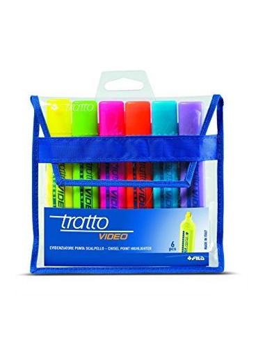 EVIDENZIATORE MULTICOLORE (6 PEZZI) (CAN-EVITRA-MULT6)