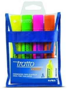 EVIDENZIATORE MULTICOLORE (4 PEZZI)