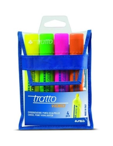 EVIDENZIATORE MULTICOLORE (4 PEZZI)