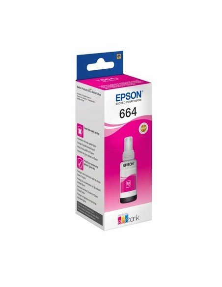 CARTUCCIA ORIGINALE T6643 (C13T664340) MAGENTA