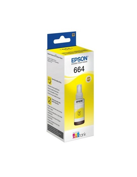 CARTUCCIA ORIGINALE T6644 (C13T664440) GIALLA