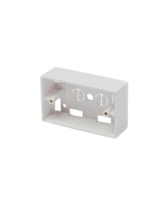 BOX IN PLASTICA 503 PER PLACCHE A MURO - BIANCO (NW-BOX503-WH)