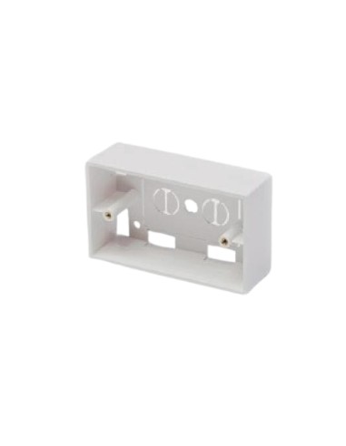 BOX IN PLASTICA 503 PER PLACCHE A MURO - BIANCO (NW-BOX503-WH)
