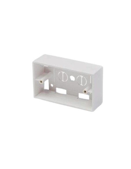 BOX IN PLASTICA 503 PER PLACCHE A MURO - BIANCO (NW-BOX503-WH)