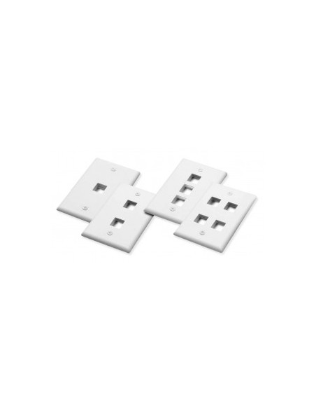 PLACCA 503 BIANCA PER 1 KEYSTONE (NW-FP503-1WH)