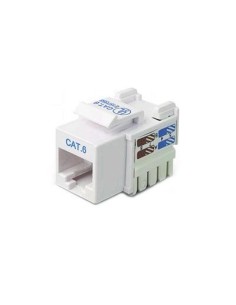 FRUTTO KEYSTONE JACK RJ45 UTP CAT.6 BIANCO (NW-KU6I-WH)
