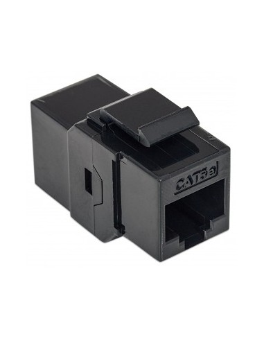 ACCOPPIATORE MODULO KEYSTONE JACK RJ45 CAT.6E NERO (NW-KU6P-BK)